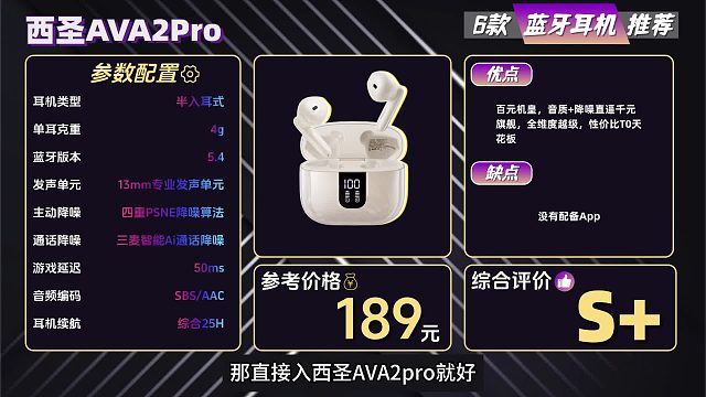 蓝牙耳机哪款最划算？6款适合不同预算下的热门机型推荐！