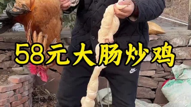 58元大肠炒鸡