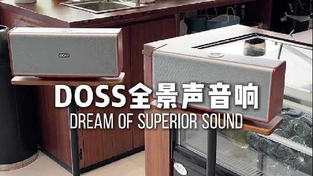 沉浸式听歌，不将就的享受！DOSS魔砖MAX全景声组合音响