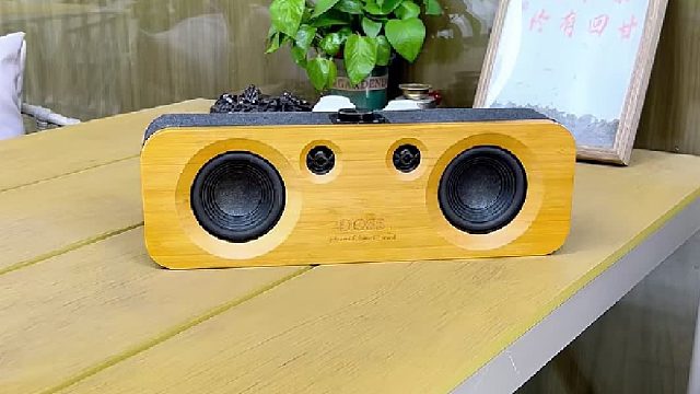 好音响让每首歌都更好听！DOSS声浪竹木音响