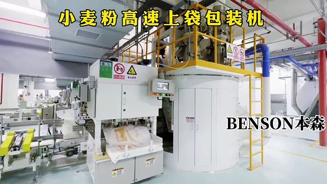 小麦粉高速上袋包装机