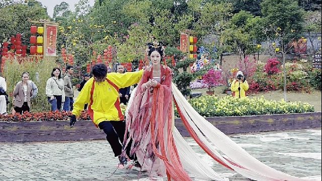 爱的味道，东莞观音山体验天外飞仙，圆一个飞天梦、仙女梦