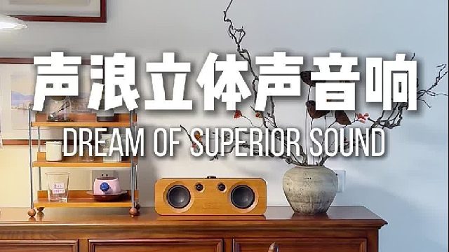 用一首歌的时间，治愈日常！DOSS声浪竹木音响
