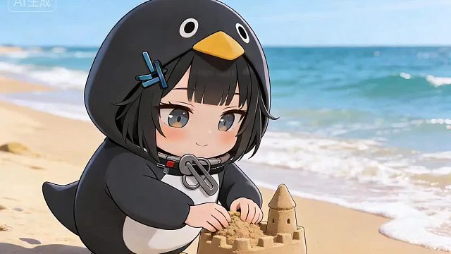 咕咕嘎嘎的沙滩故事