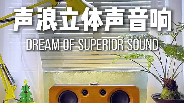 好音响，是生活的高级留白！DOSS声浪竹木音响