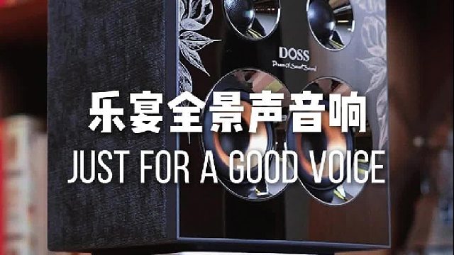 听觉艺术馆，治愈每段日常！DOSS乐宴全景声组合音响