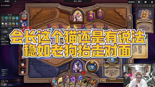 【安德罗妮】会长这个猫还是有说法，稳如老狗抬走对面