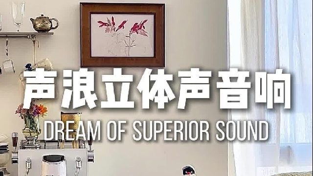 温柔又有质感，声浪原木居家蓝牙音响