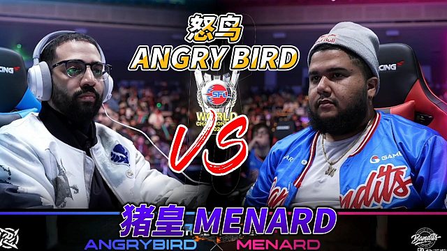 怒鸟 猪皇 两个人刚正面 街霸6组队赛世界杯