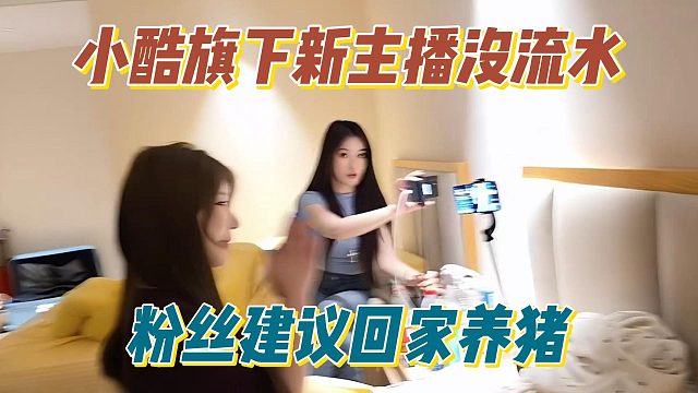 小酷旗下新主播没流水，粉丝建议回家养猪