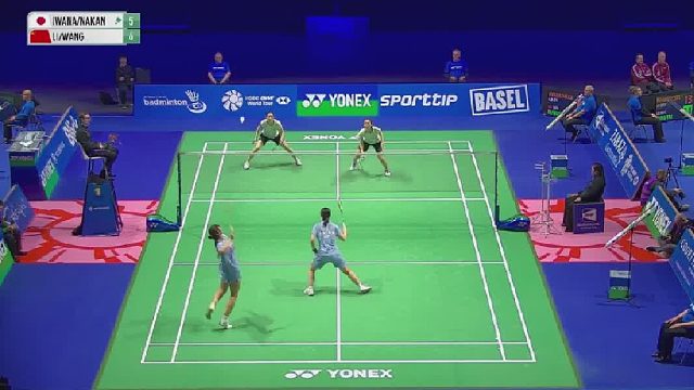 后程发力一波流，李怡婧/王漪朵后场跳杀火力全开