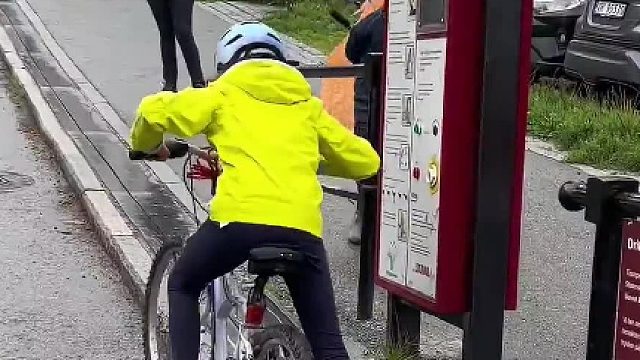 挺好的呀，起码省力，挪威的自行车辅助设备，大家觉得怎么样……