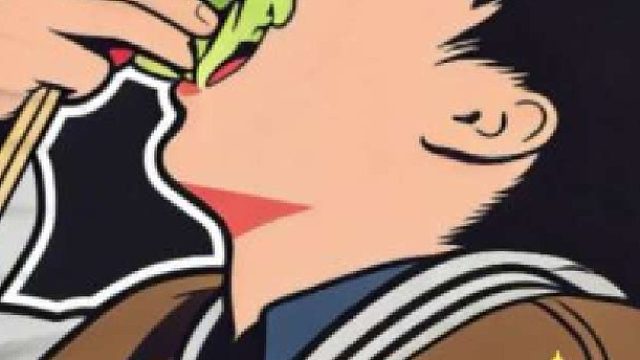 出发团一起吃烤肉  王安宇正大口生吃生菜