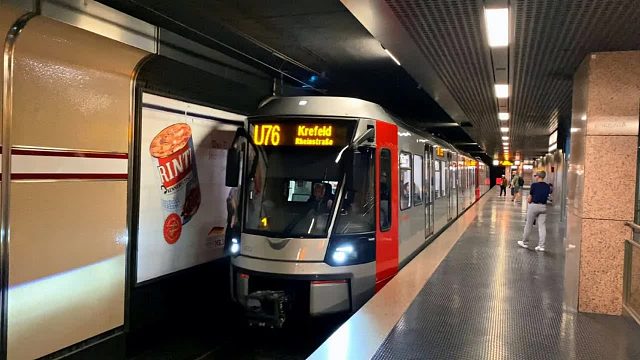 德国杜塞尔多夫市区轻轨和有轨电车系统Rheinbahn
