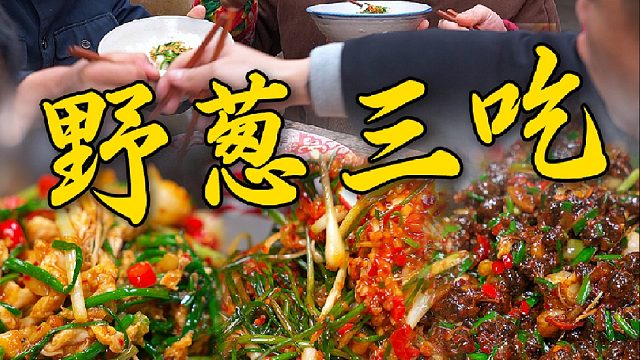 不是我吹没有哪个湖南人能抵抗得了这把野葱，随便炒个鸡蛋做个凉拌、哪怕野葱豆豉拌饭都能让你多吃三碗饭