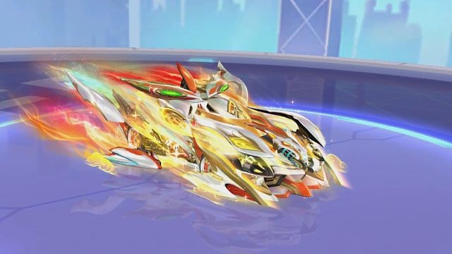 QQ飞车朕哥：马年S车至尊逐日踏月！机娘皮肤对比玉麒麟