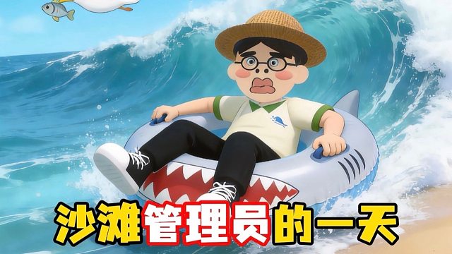 沙滩管理员的一天，这也太离谱了！