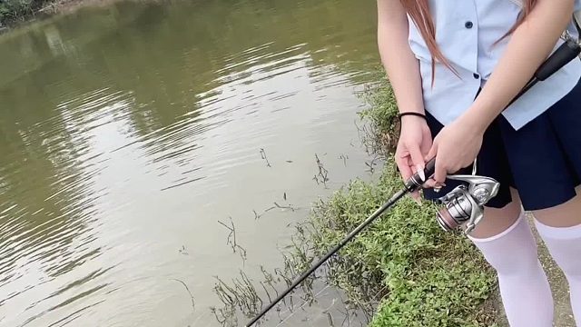 凭什么？ 你钓到了你想回家，我没钓到回什么家？