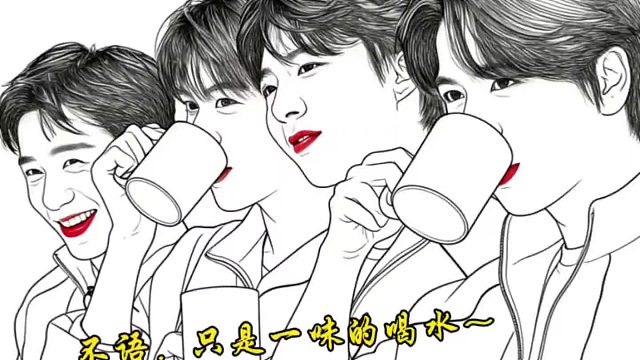 迪丽热巴：谁懂一推开门被四个大帅哥注视的感觉！！