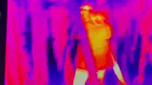 拿热成像来学校小树林是一种什么体验？