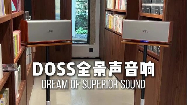 音质炸裂，一听就爱上！DOSS魔砖MAX全景声组合音响