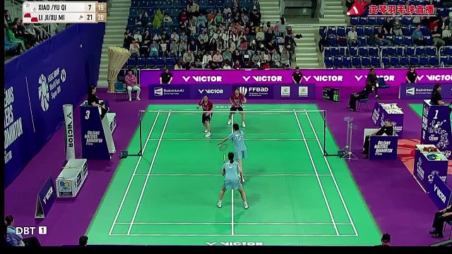 奥尔良羽毛球大师赛鲍骊婧/罗徐敏2:0强势晋级八强