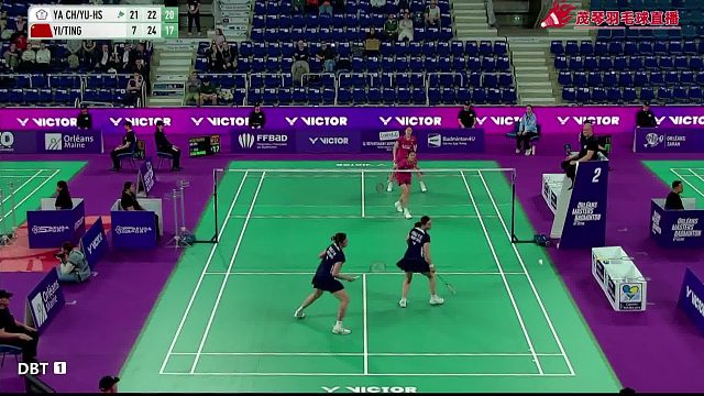 奥尔良羽毛球大师赛罗意/王汀戈无缘八强