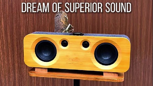 清晰人声，听歌更有感觉！DOSS声浪原木音响