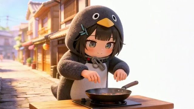 企鹅少女的治愈烹饪时光