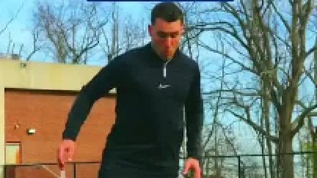 足球小课堂 -鞋带处射门的方法