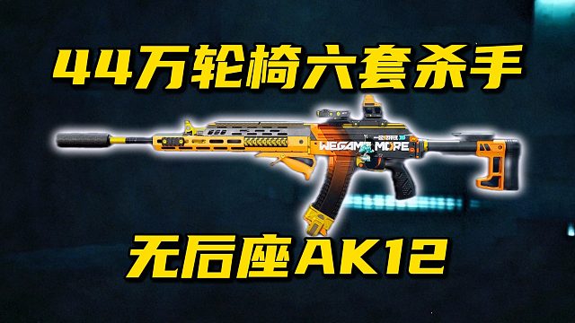 44万轮椅六套杀手 无后座AK12 三角洲行动