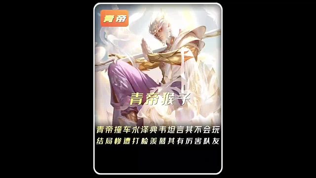 青帝撞车永泽典韦质疑其实力，惨遭打脸羡慕其优秀队友！
