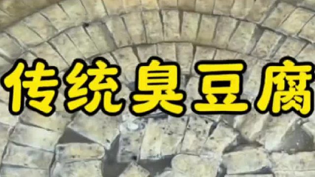 河北非遗老缸臭豆腐，发酵一年，块块臭香，好吃停不下来