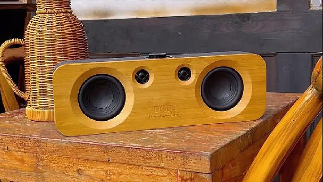 音质卷王来了！DOSS声浪原木音响