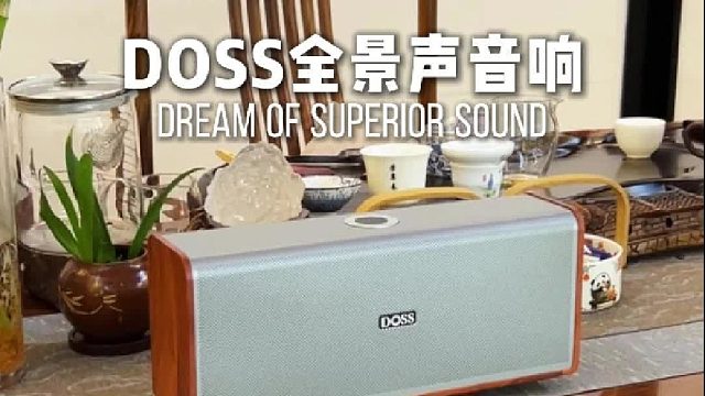 客厅变音乐厅，全家都爱听！DOSS魔砖MAX音响