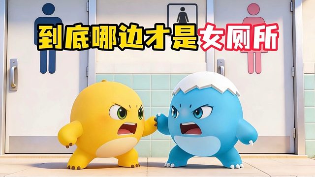 到底左边是女厕还是右边是女厕啊！（挑战）