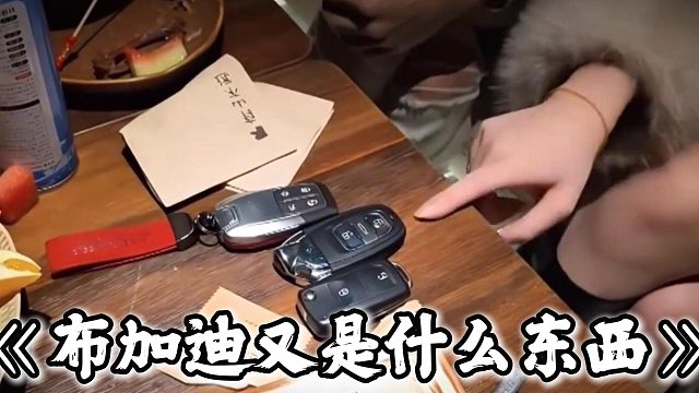 见多识广的妹子酷哥的布加迪都没看上