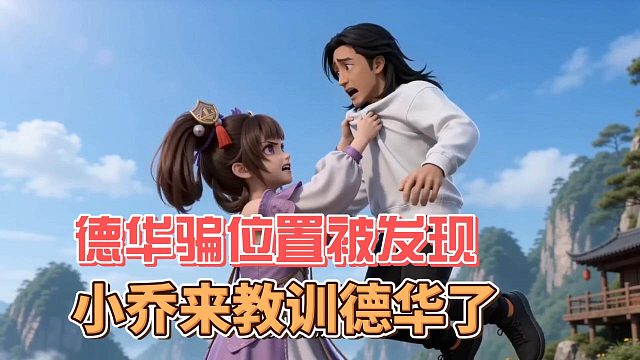 德华骗位置被发现，小乔来教训他了
