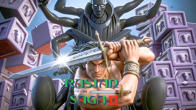世嘉MD游戏《拉斯坦传奇2》，玩多了也顺眼不少