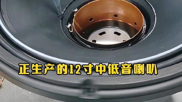 12寸中低音喇叭来袭，为娱乐K歌音响注入澎湃动力，工厂生产热潮正盛！