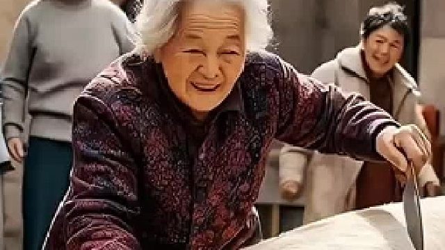 老太身手不凡，简直不敢相信