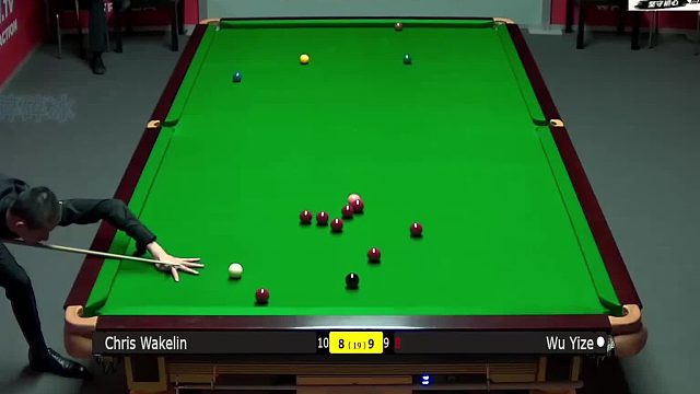 10-8强势取胜！吴宜泽开启秀准度模式，拿捏韦克林没商量！