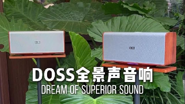 三餐四季，有音乐更惬意！DOSS全景声音响