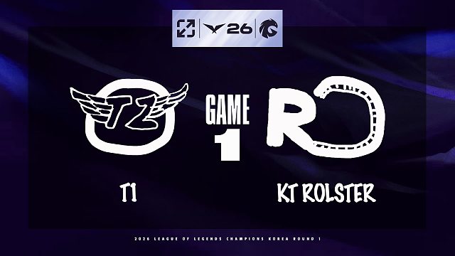 [LCK]【T1 vs KT】第一局速看丨2026LCK第一轮丨20260401