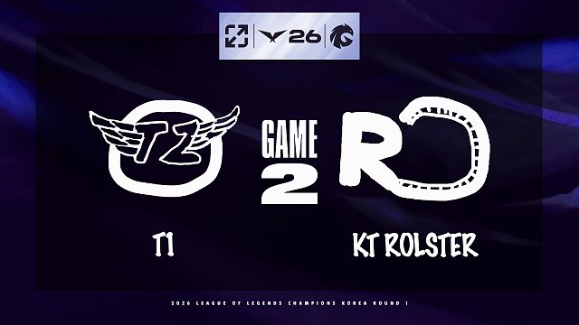 [LCK]【T1 vs KT】第二局速看丨2026LCK第一轮丨20260401