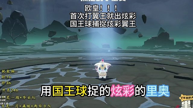 首次打翼王就出炫彩！！1