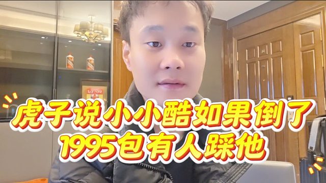 虎子说小小酷如果倒了，1995包有人踩他