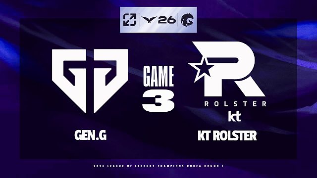 [LCK]【GEN vs KT】第三局速看丨2026LCK第一轮丨20260403