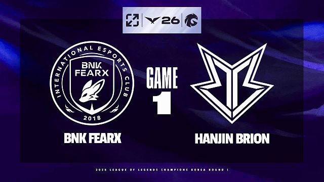 [LCK]【BFX vs BRO】第一局速看丨2026LCK第一轮丨20260403