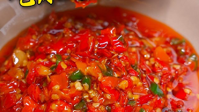 全国吃辣看湖南，鲜香爽辣拌饭蘸菜太过瘾了